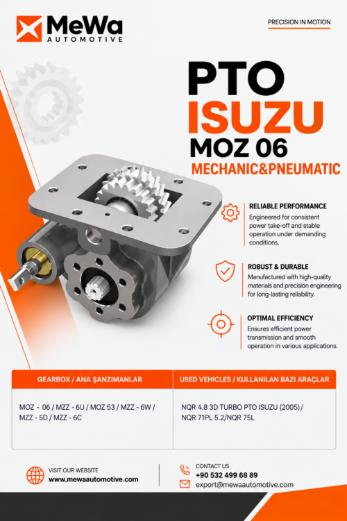PTO ISUZU MOZ 06 MECHANIC & PNEUMATIC