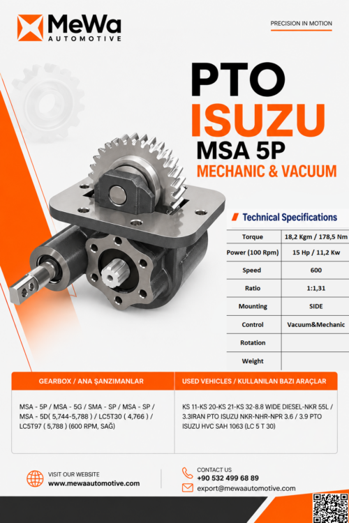 PTO ISUZU MSA 5P