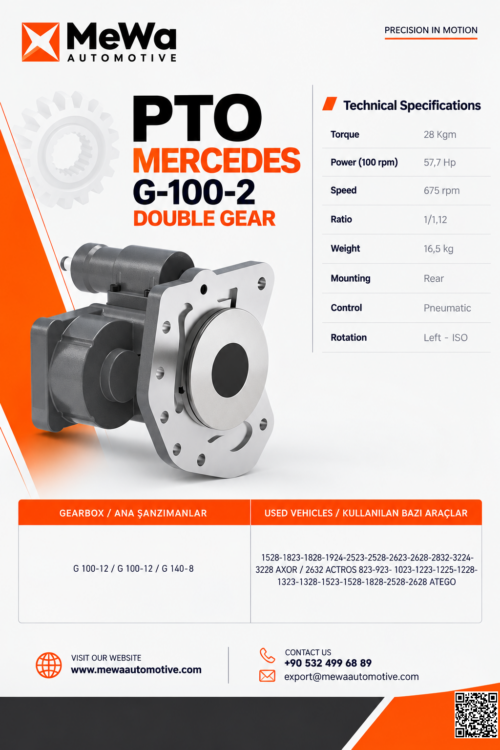 PTO MERCEDES G100-2