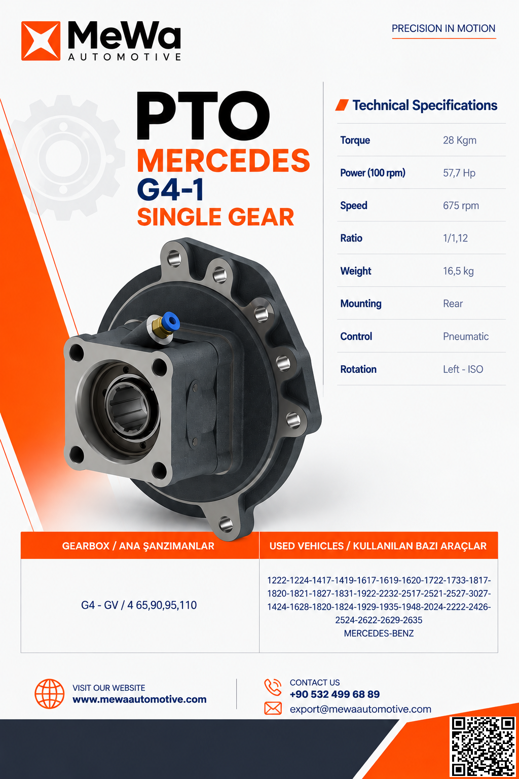 PTO MERCEDES G4-1 PTO MERCEDES G4-1