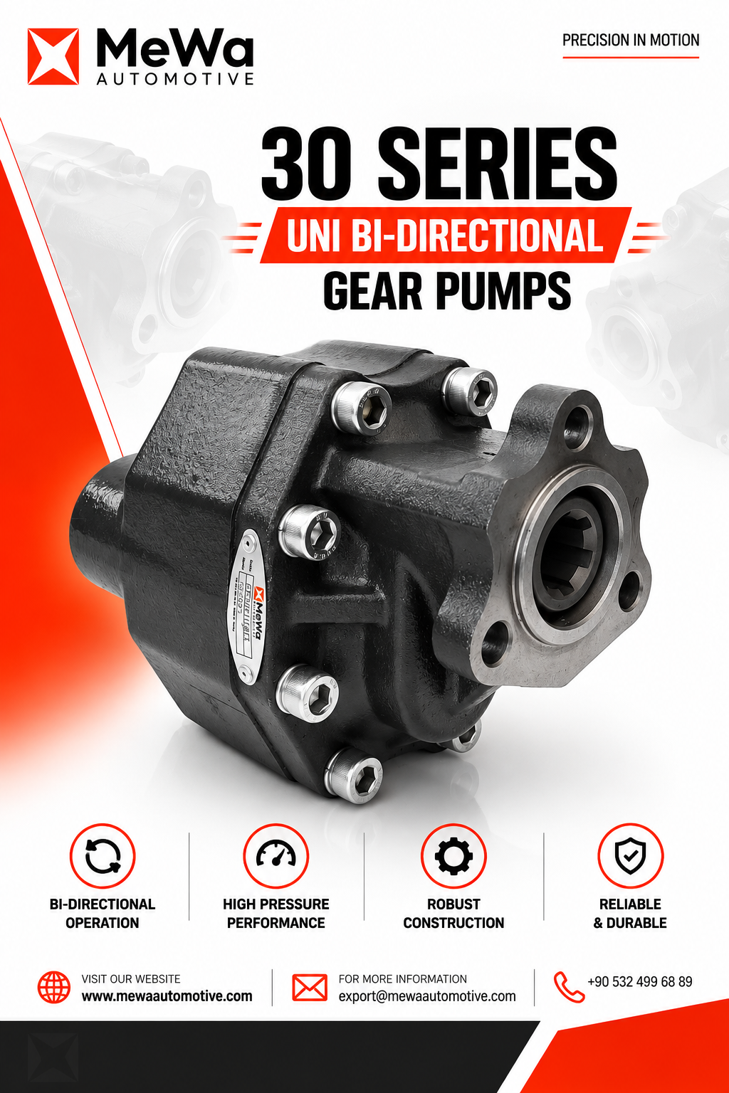 uni 30 series gear pumps